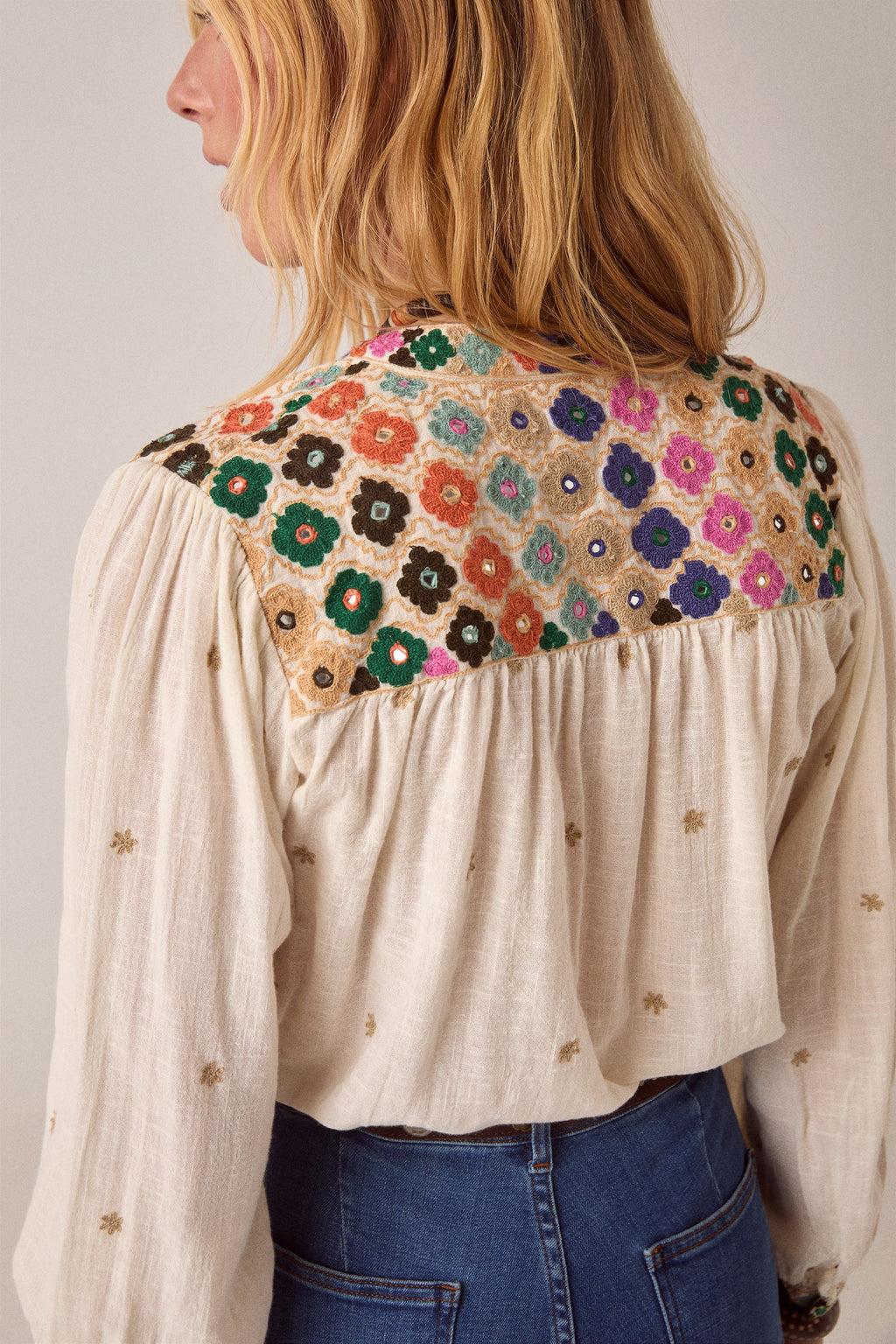 Blouse Cleo off white Maison hôtel