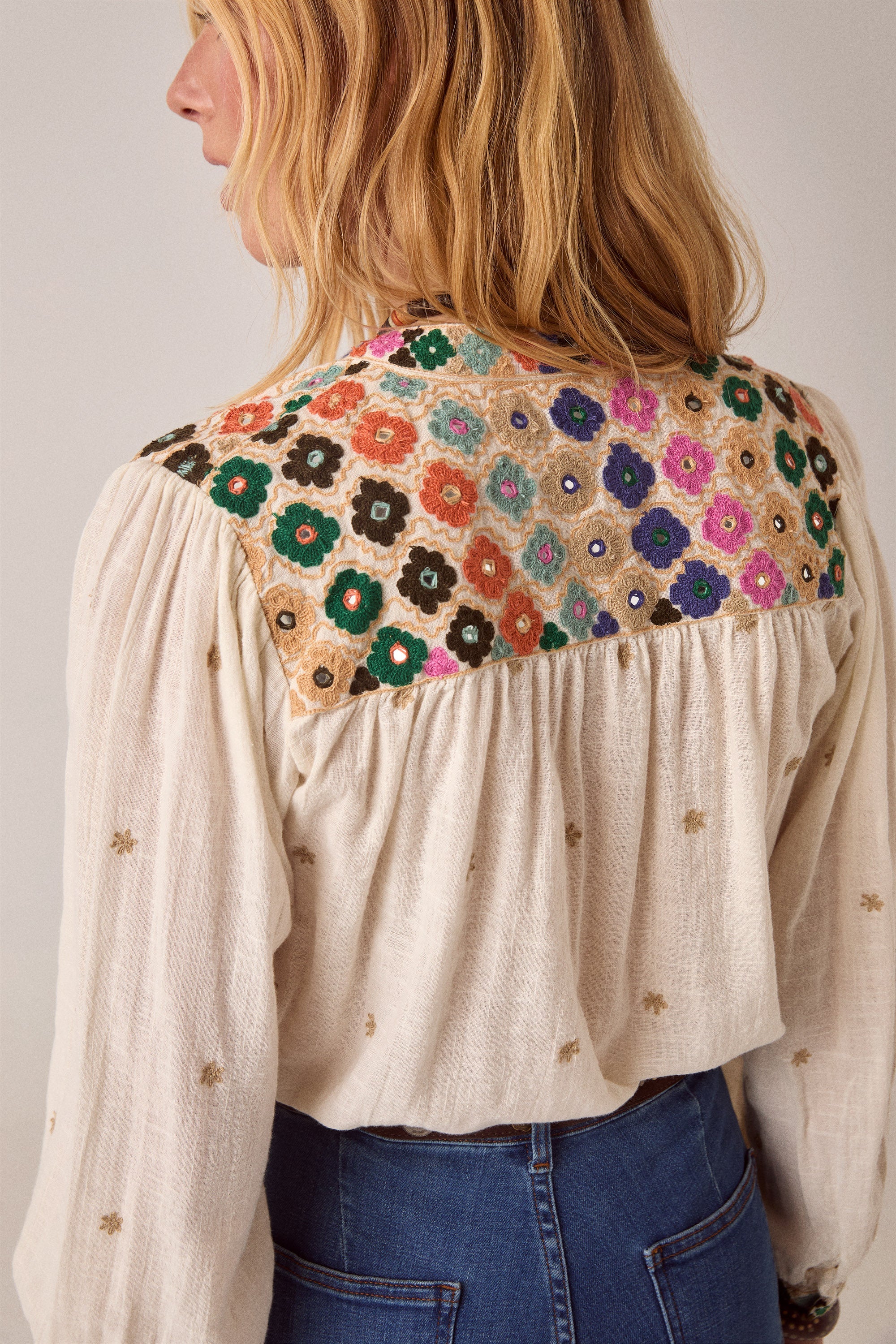 Blouse Cleo off white Maison hôtel
