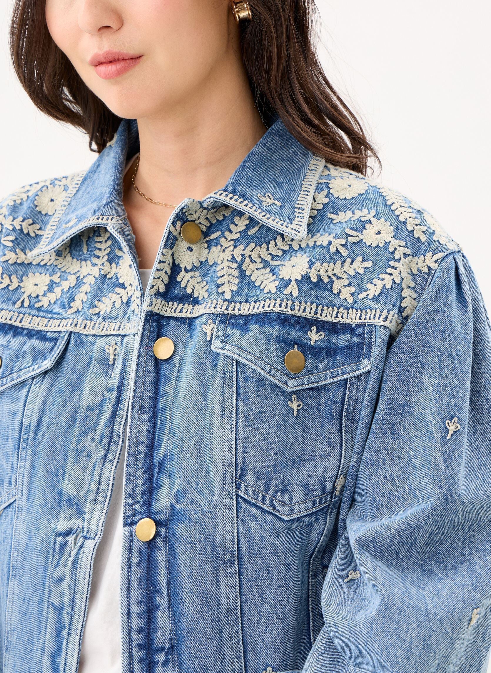 Veste jean’s Loretta Maison hôtel